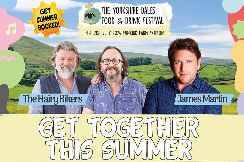 Yorkshire Dales Food and Drink Festival poster
