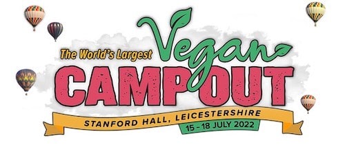 Vegan Camp Out Logo