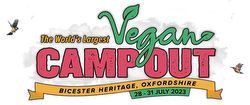 Vegan Camp Out logo